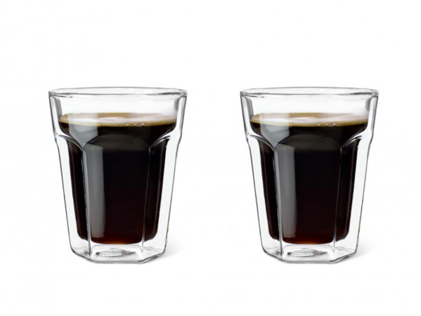Bild von doppelwandiges Glas Kaffee 2er Set